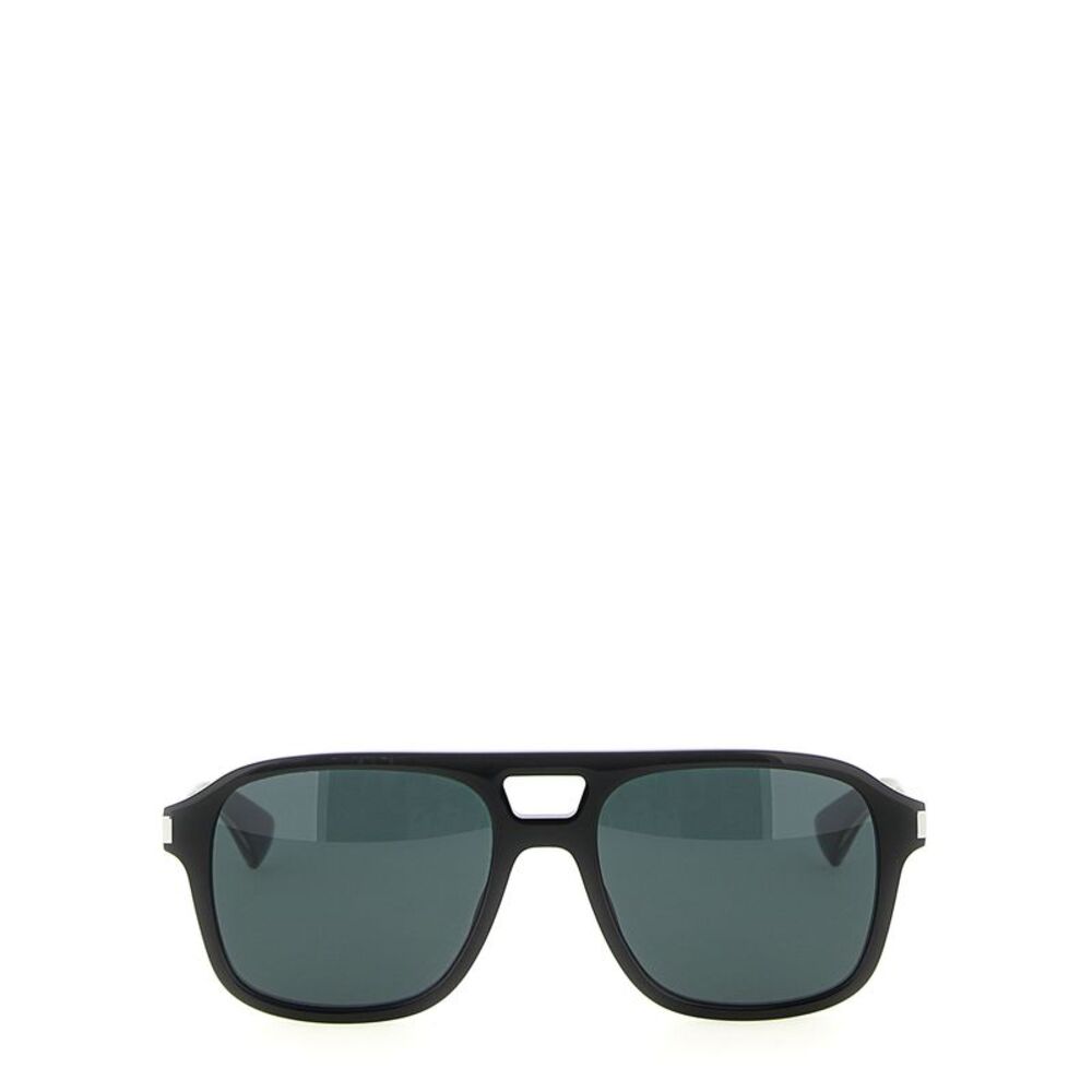Saint Laurent Black Acetate Men's Sunglasses